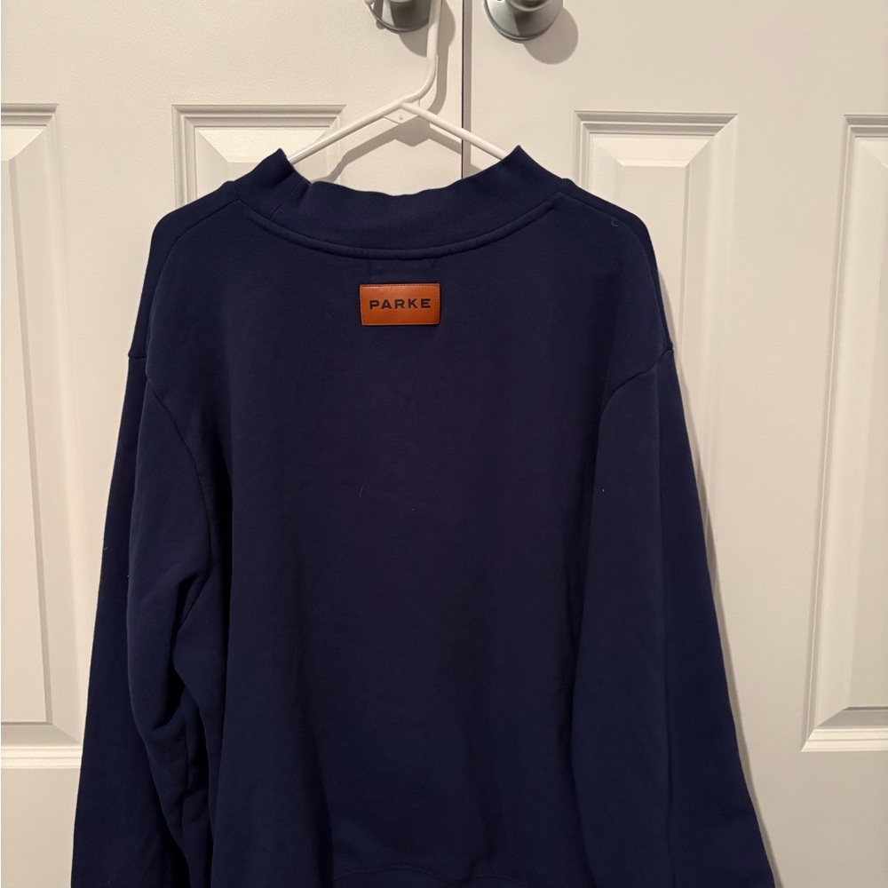PARKE Women's Navy Sweatshirt